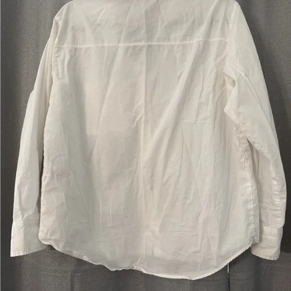 Zara Classic White Shirt size small used - Picture 5 of 6